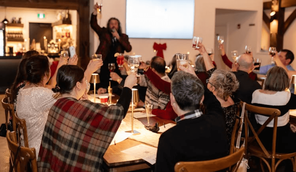 Corporate music bingo event