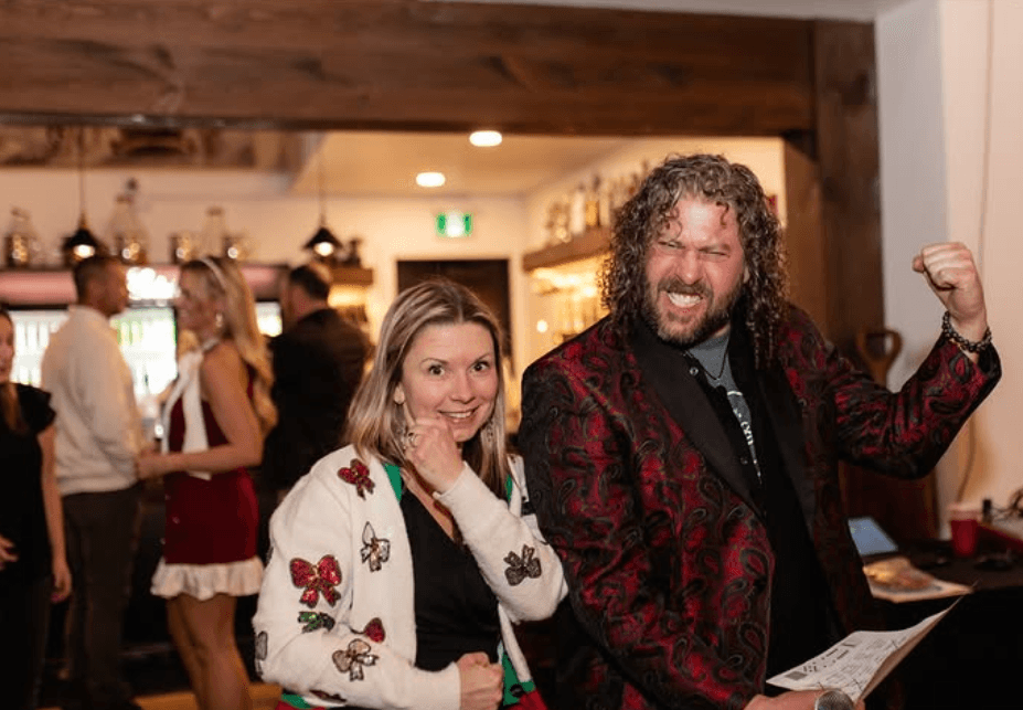 Corporate music bingo event